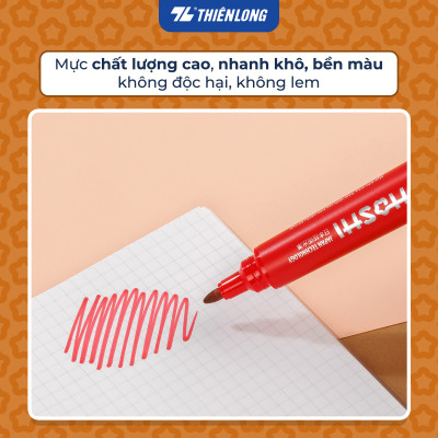 Bút lông dầu Hoshi Thiên Long PM-021/HS - Công nghệ Nhật Bản
