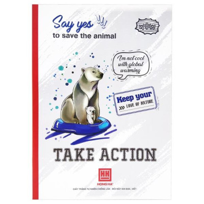 Vở Study Typography - Kẻ Ngang 80 Trang - Hồng Hà 1433 (Mẫu Màu Giao Ngẫu Nhiên)