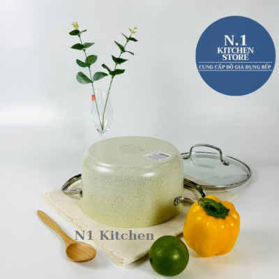Nồi chống dính Korkmaz Granita- Thổ Nhỹ Kì - Hàng Chính Hãng 