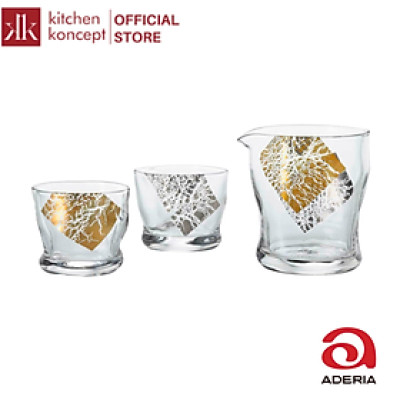 Aderia - Kirari - Bộ ly Sake - 3 món