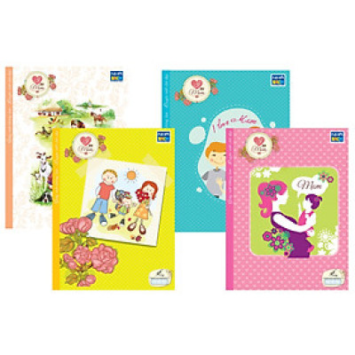 Tập Pnc 96T Dl100 4Ôli - I Love Mom - Giao Mẫu Ngẫu Nhiên