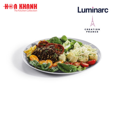 Đĩa Thủy Tinh Luminarc Diwali Granit 25cm cường lực, kháng vỡ - 1 đĩa - P0870
