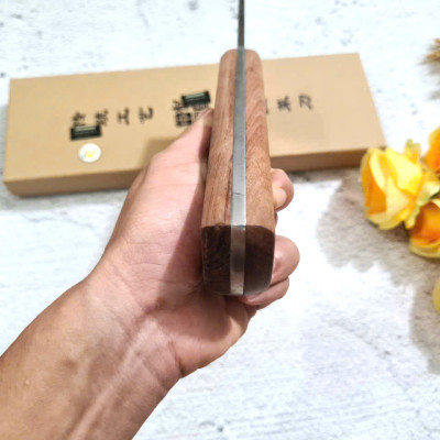 DAO - DAO BẾP NHẬT BẢN AZUCHI THÉP DAMASCUS MÃ A1 DT121 nt topcomshop vn