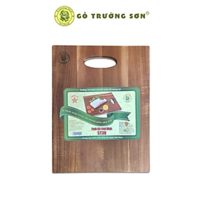 Thớt Chữ Nhật Gỗ Tràm ST30 Thông Dụng - Đồ Gia Dụng Gỗ Nhà Bếp Thương Hiệu Trường Sơn