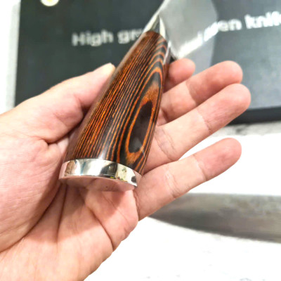 DAO - BỘ 3 DAO BẾP NHẬT BẢN THÉP DAMASCUS MÃ A2 DT2 nt topcomshop vn