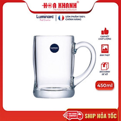 Ly Bia Thủy Tinh Luminarc Benidorm 450ml - G2616 - Bộ 6 ly