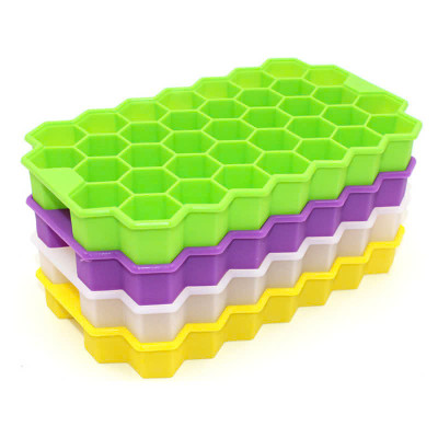 Khay làm đá bằng silicone có nắp 37 viên - HENRYSA