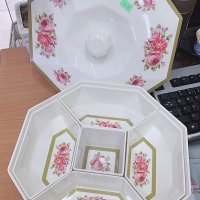 KHAY ĐỰNG MỨT TẾT BĂNG NHỰA PHÍP CAO CẤP - VD15