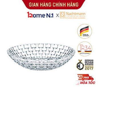 Đĩa pha lê Nachtmann Bossa Nova 30cm - Hàng chính hãng Đức