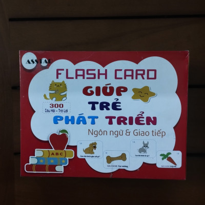 Thẻ Học Thông Minh Cho Bé, Bộ Flashcard 300 Câu Hỏi Và Trả Lời Giúp Bé Phát Triển Ngôn Ngữ Giao Tiếp, Đồ Chơi Giáo Dục Cho Bé