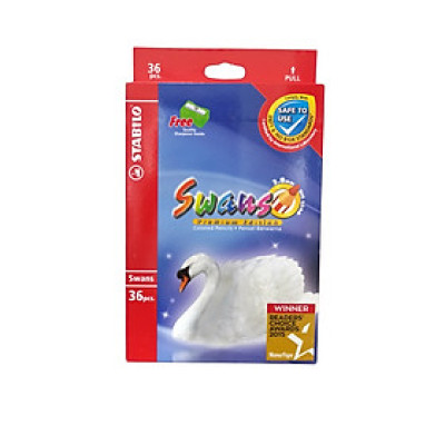 Hộp Bút Chì Màu Swans 36 Màu - 1868B (STABILO)