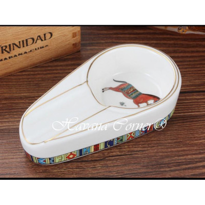 Gạt tàn cigar 1 điếu chất liệu sứ Cohiba,