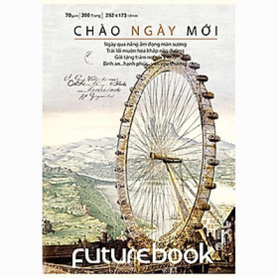 Vở kẻ ngang Futurebook 200 trang, Khổ B5 (252*173mm
