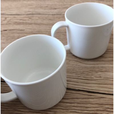 Bộ 2 cốc nhựa Nakaya 300ml & 200ml nắp mềm có quai tiện dụng - nội địa Nhật Bản