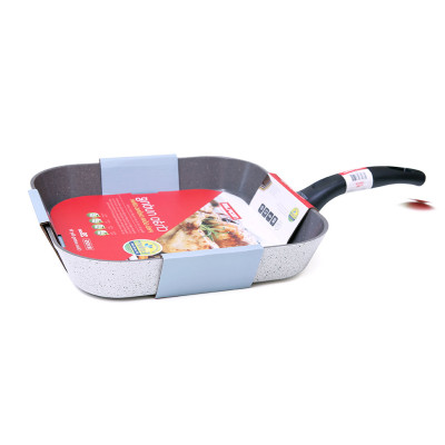 [Hàng chính hãng] Chảo nướng Neoflam Reverse Vân Đá 28cm màu ghi xám