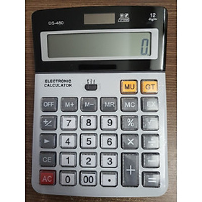 Máy tính cầm tay DS480 - Máy tính bỏ túi DS-480 - Máy tính tiền nhỏ gọn, tiện lợi - Hàng chính hãng