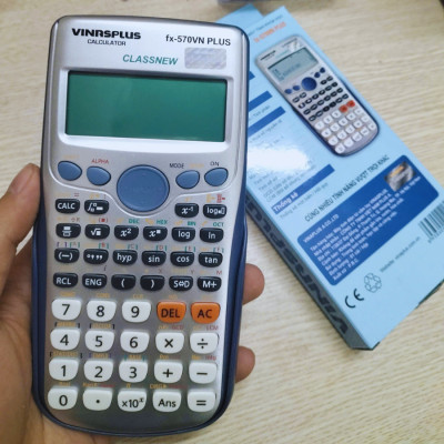 Máy tính học sinh Fx-570VN PLUS Phù Hợp Cho Học Sinh Lớp 6 Đến Đại Học, Bảo Hành 7 Năm