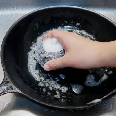 Miếng Cọ Xoong Nồi Bên Trong Có Mút Tạo Bọt Hiệu Quả