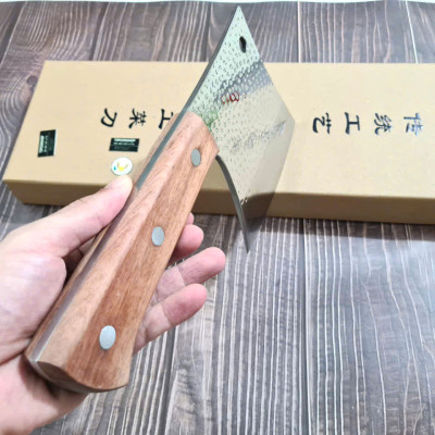 DAO - DAO BẾP NHẬT BẢN AZUCHI THÉP DAMASCUS MÃ A4 DT121 nt topcomshop vn