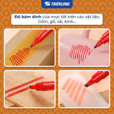 Bút lông dầu Hoshi Thiên Long PM-021/HS - Công nghệ Nhật Bản