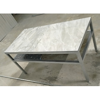 Bàn sofa mặt đá kèm hộc 60 x 120 x 55 cm