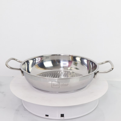 Nồi lẩu xào Fivestar 24cm nắp kính tặng 2 vá canh