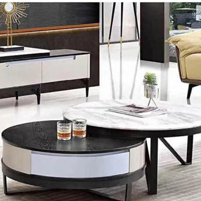Bàn Sofa Mặt Đá Hiện Đại Nhập Khẩu Tundo HHP-BSF2817 Cao Cấp