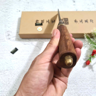 DAO BẾP - DAO THÁI HOA VĂN KHÂU ĐỒNG MÃ A2 DT157 NT topcomshop vn