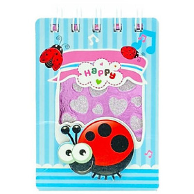 Sổ Lò Xo Nhí A-461 - Hình Bọ Rùa