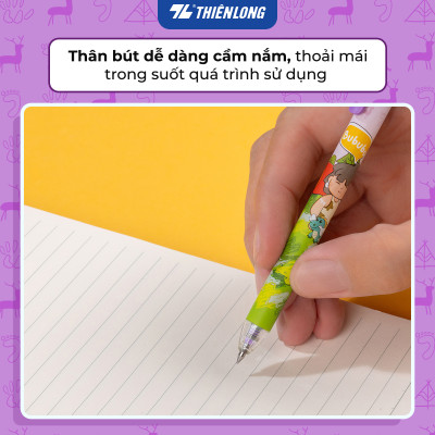 Combo 5/10/20 Bút gel Quick Dry Thiên Long GEL-040