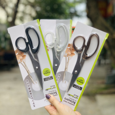 Kéo văn phòng không gỉ  Echo Metal - Made in Japan (Giao màu ngẫu nhiên)