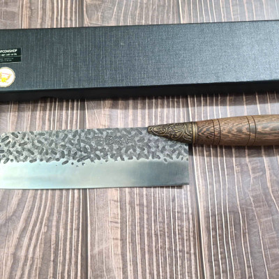 DAO BẾP - DAO THÁI HOA VĂN CAO CẤP MÃ A7 DT151 NT topcomshop vn