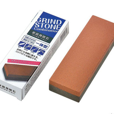 Combo Dao gọt hoa quả KAI có nắp đậy cán gỗ nội + Đá mài dao kéo nội địa Nhật Bản