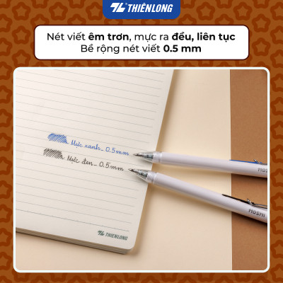 Combo 20 Bút gel Hoshi Thiên Long GEL-048/HS - Công nghệ Nhật Bản