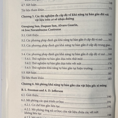 Sách - Vật Liệu Xây Dựng Tự Hàn Gắn - Các Lý Thuyết Cơ Bản, Quan Trắc Và Ứng Dụng Quy Mô Lớn