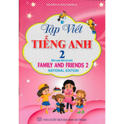 Sách - Bài Tập Tiếng Anh + Tập Viết Tiếng Anh Lớp 2 - Bộ Sách Family And Friends 2 National Edition - Combo 2 Cuốn - Hồng Ân