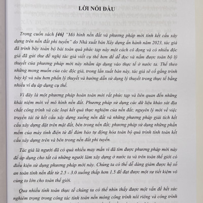 Sách - Phương Pháp Mới Tính Các Loại Móng Trụ Ống Và Móng Cọc Bê Tông Cốt Thép Đường Kính Lớn Trên Nền Đất Phi Tuyến