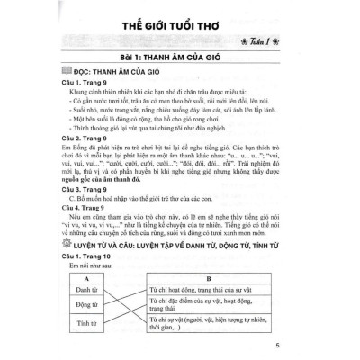 Sách - Bồi Dưỡng Tiếng Việt Lớp 5 - Bám Sát SGK Kết Nối Tri Thức Với Cuộc Sống - Hồng Ân