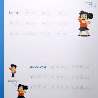 Luyện Viết Và Học Từ Vựng Tiếng Anh Lớp 1 - Notebook