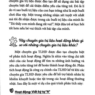 Hướng Dẫn Cha Mẹ Thực Hành Trị Liệu Hoạt Động Cho Trẻ Tự Kỷ