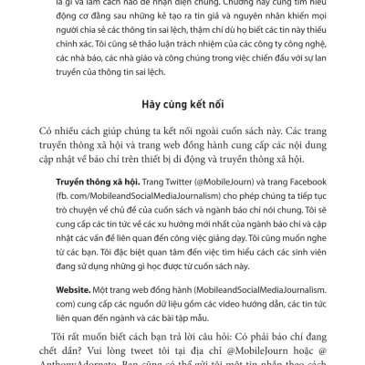 Sách - Báo Chí Trên Thiết Bị Di Động Và Nền Tảng Truyền Thông Xã Hội