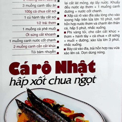 60 Món Ăn Được Ưa Thích - Món Cá