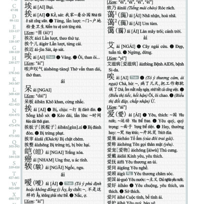 Từ Điển Hán Việt Hiện Đại 2 Trong 1