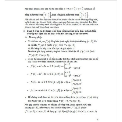 Sách - Phương Pháp Giải Toán Chuyên Đề Giải Tích Lớp 12 - Dùng Chung Các Bộ SGK Hiện Hành - Hồng Ân