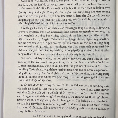 Sách - Vật Liệu Xây Dựng Tự Hàn Gắn - Các Lý Thuyết Cơ Bản, Quan Trắc Và Ứng Dụng Quy Mô Lớn