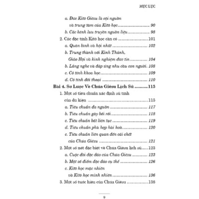 GIÁO TRÌNH DẪN NHẬP KI-TÔ HỌC