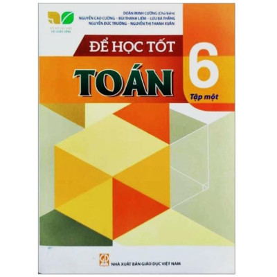 Sách - Combo Để Học Tốt Toán 6 (Tập 1 + Tập 2) - Bộ Kết Nối