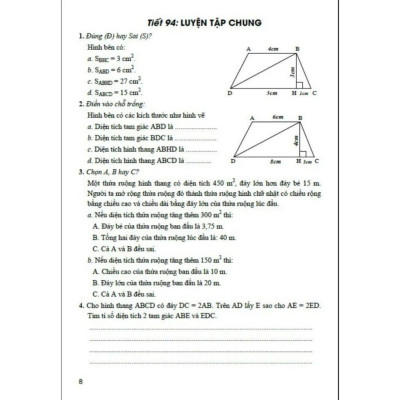 Sách - Bài Tập Hay Và Khó Toán Lớp 5 - Dùng Chung Các Bộ SGK Hiện Hành - Phạm Văn Công - Hồng Ân