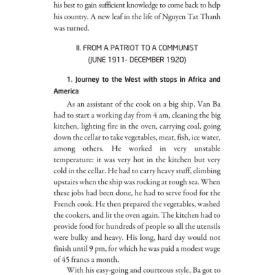 President Ho Chi Minh Biography and Career (Tiếng Anh) - edition 2025