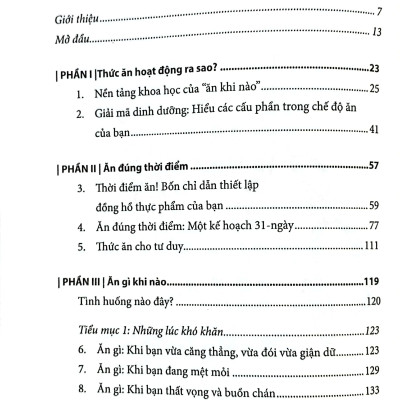 Ăn Gì Khi Nào - Chiến Lược Cải Thiện Sức Khỏe Và Đời Sống Bằng Thực Phẩm